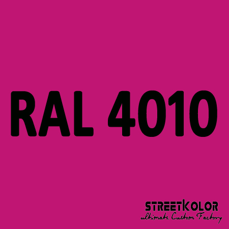 RAL 4010 akrylová auto farba lesklá alebo matná 1 liter + tužidlo + riedidlo