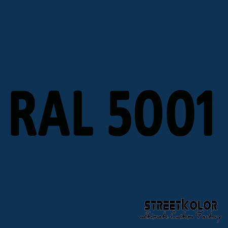 RAL 5001 akrylová auto farba lesklá alebo matná 1 liter + tužidlo + riedidlo