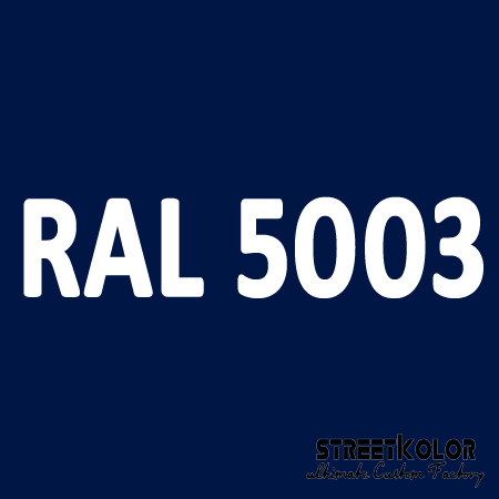 RAL 5003 akrylová auto farba lesklá alebo matná 1 liter + tužidlo + riedidlo