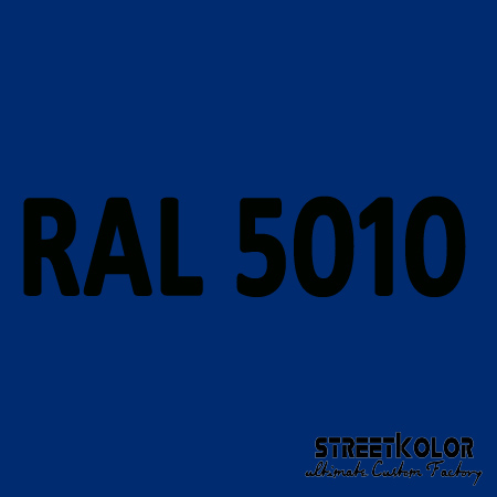 RAL 5010 akrylová auto farba lesklá alebo matná 1 liter + tužidlo + riedidlo