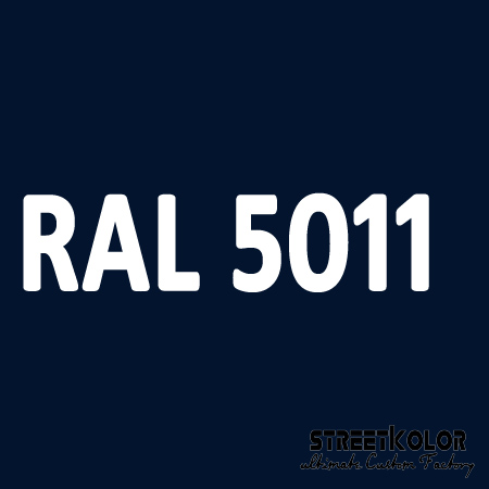 RAL 5011 akrylová auto farba lesklá alebo matná 1 liter + tužidlo + riedidlo