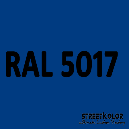 RAL 5017 akrylová auto farba lesklá alebo matná 1 liter + tužidlo + riedidlo