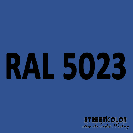 RAL 5023 akrylová auto farba lesklá alebo matná 1 liter + tužidlo + riedidlo