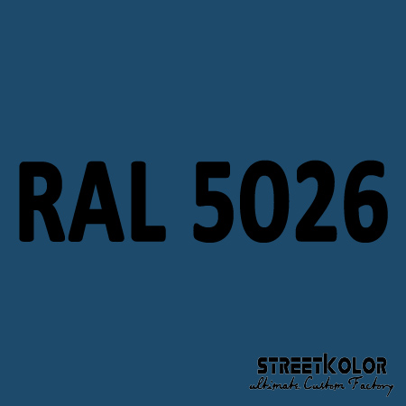 RAL 5026 uretánová auto farba lesklá alebo matná 1 liter + tužidlo + riedidlo