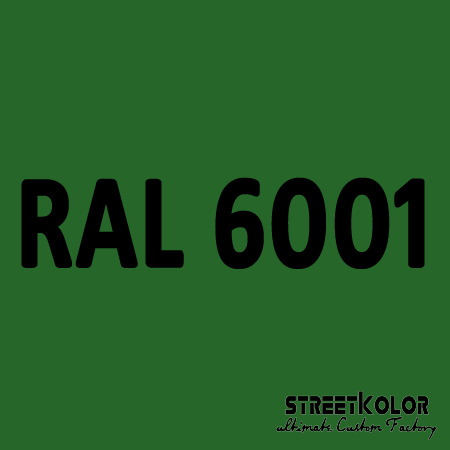 RAL 6001 akrylová auto farba lesklá alebo matná 1 liter + tužidlo + riedidlo
