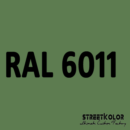 RAL 6011 akrylová auto farba lesklá alebo matná 1 liter + tužidlo + riedidlo