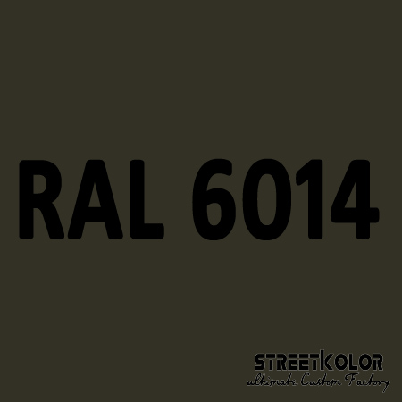RAL 6014 akrylový auto farba lesklá alebo matná 1 liter + tužidlo + riedidlo