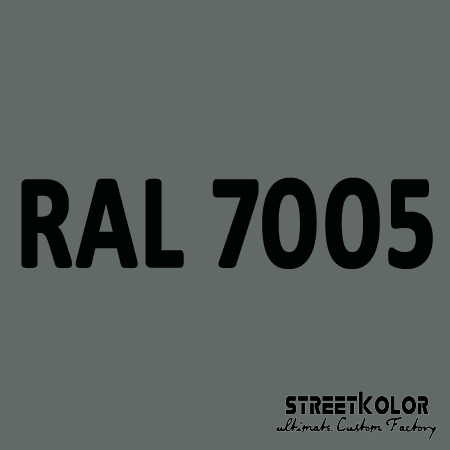 RAL 7005 akrylová auto farba lesklá alebo matná 1 liter + tužidlo + riedidlo