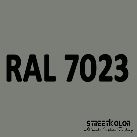 RAL 7023 akrylová auto farba lesklá alebo matná 1 liter + tužidlo + riedidlo