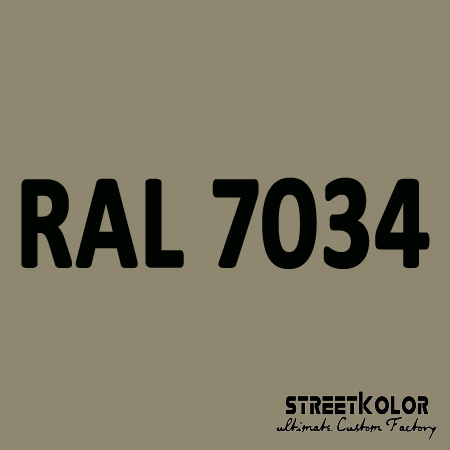 RAL 7034 akrylová auto farba lesklá alebo matná 1 liter + tužidlo + riedidlo