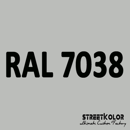 RAL 7038 akrylová auto farba lesklá alebo matná 1 liter + tužidlo + riedidlo