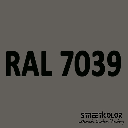 RAL 7039 akrylová auto farba lesklá alebo matná 1 liter + tužidlo + riedidlo
