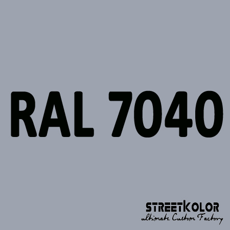 RAL 7040 akrylová auto farba lesklá alebo matná 1 liter + tužidlo + riedidlo