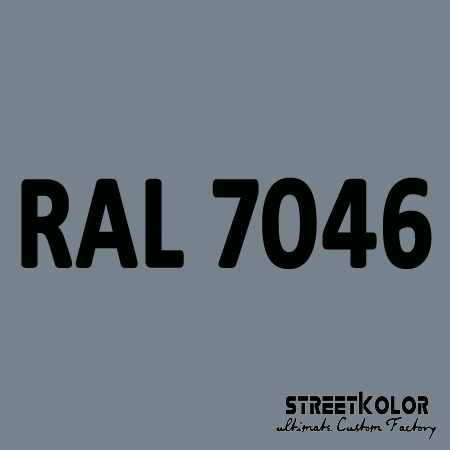 RAL 7046 akrylová auto farba lesklá alebo matná 1 liter + tužidlo + riedidlo