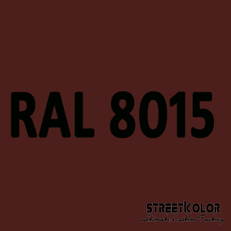 RAL 8015 akrylová auto farba lesklá alebo matná 1 liter + tužidlo + riedidlo