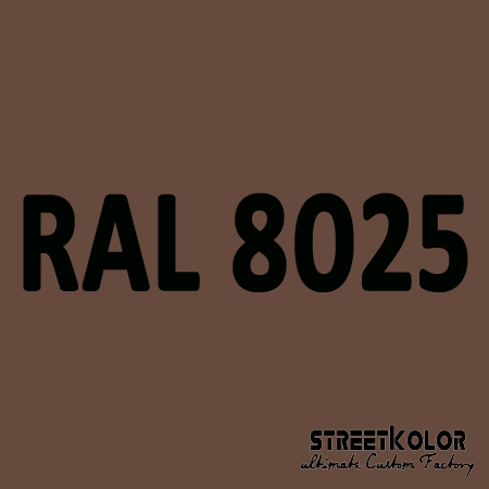 RAL 8025 akrylová auto farba lesklá alebo matná 1 liter + tužidlo + riedidlo