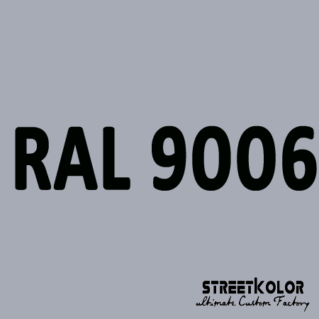RAL 9006 akrylová auto farba lesklá alebo matná 1 liter + tužidlo + riedidlo