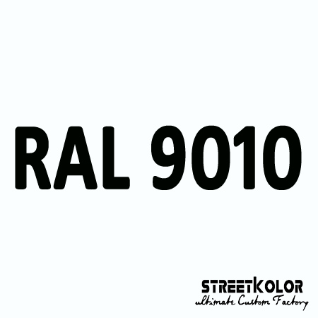 RAL 9010 akrylová auto farba lesklá alebo matná 1 liter + tužidlo + riedidlo