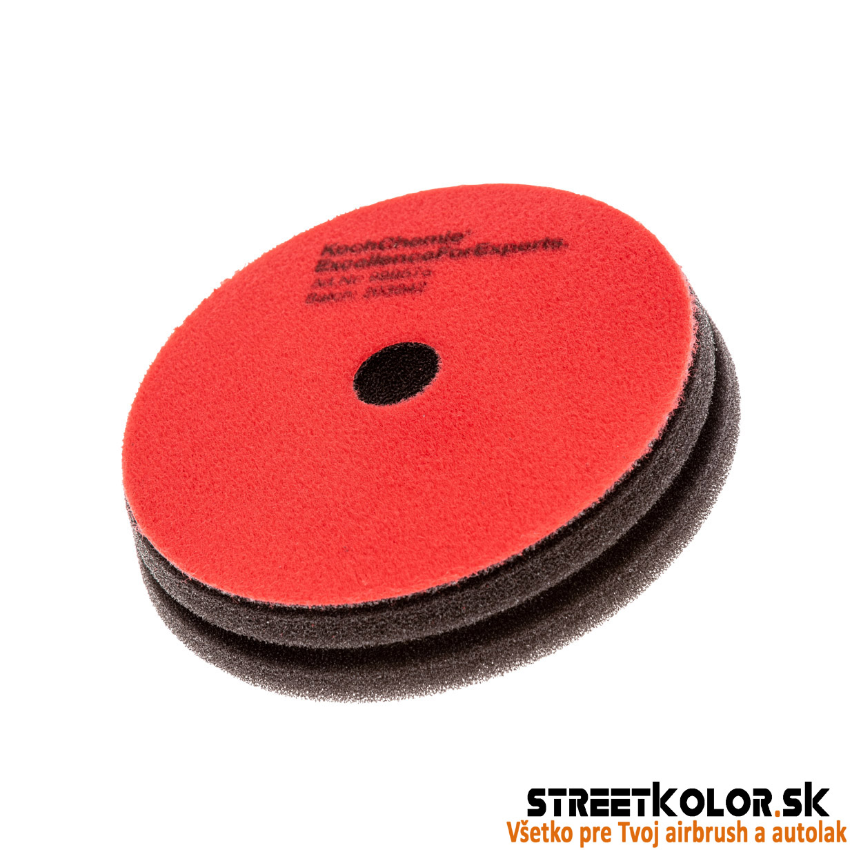 KochChemie Leštiaci kotúč rezný červený Heavy Cut Pad 150 x 23mm