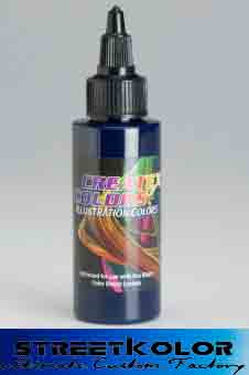 Ilustračná KobaltovoModrá airbrush farba CreateX 30 ml