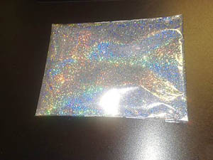 Hologram Strieborný, 100% Hologram, 50 gramov, 200 micro=0,2mm