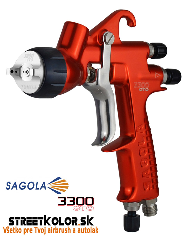 Stříkací pistole Sagola 3300 GTO EPA 1,8mm pro plniče a tmely