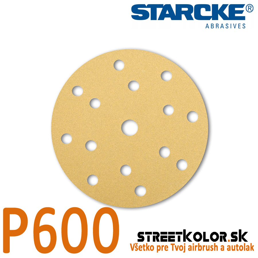 Starcke Brúsny disk P60, 150mm, 15dier, 1ks