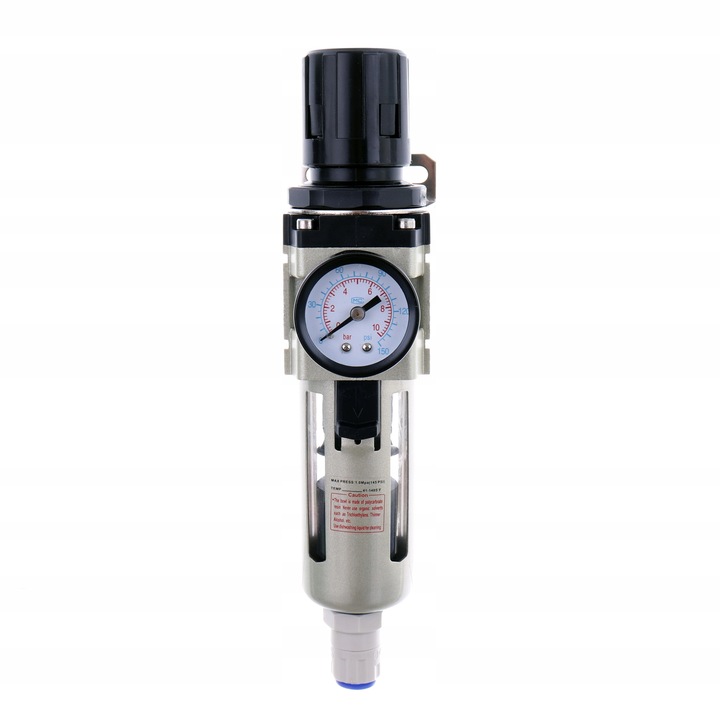 Regulátor tlaku s filtrom AW3000-02D, závit: 1/4", Autovypúšťací ventil, 5mikro