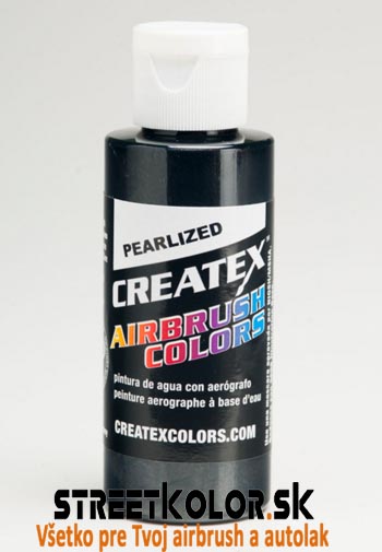 CreateX 5315 Čierna perleťová airbrush farba 120 ml