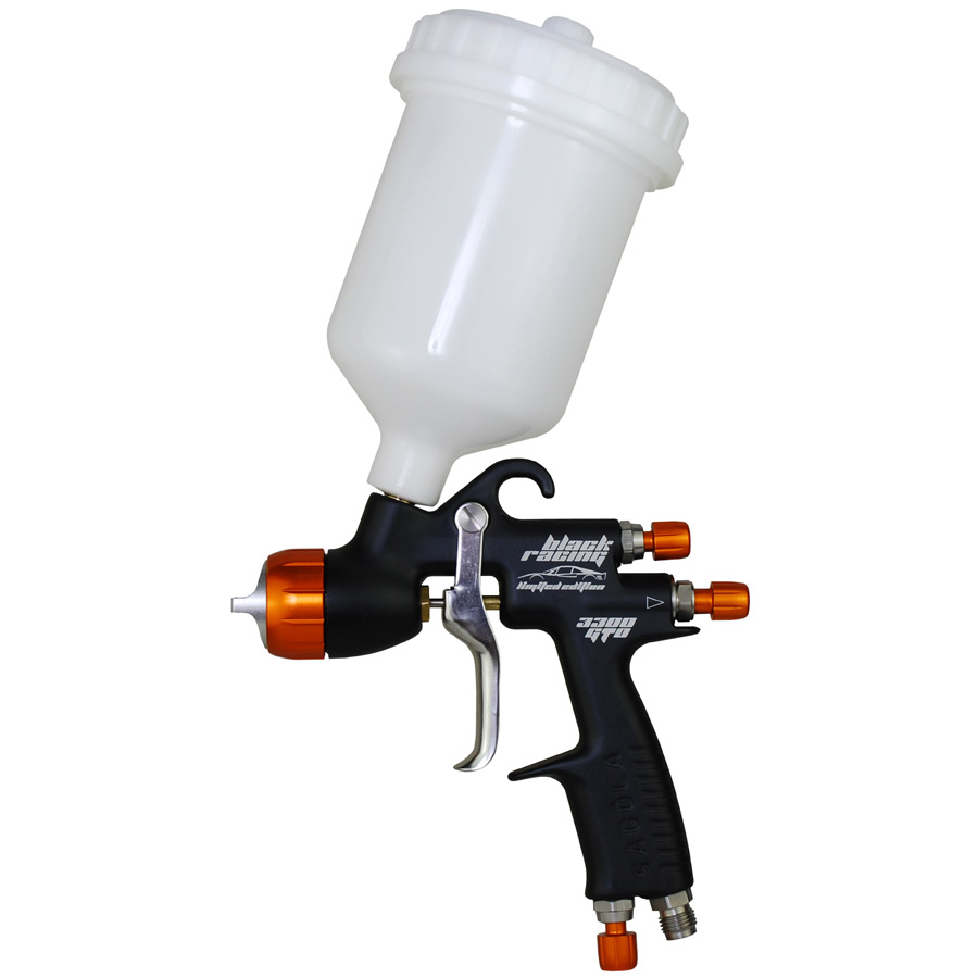 Sagola 3300 GTO BLACK RACING TECH 1,4mm, striekacia pištoľ pre lak a polyuretán, nádržka: 600ml, limitovaná edícia ()