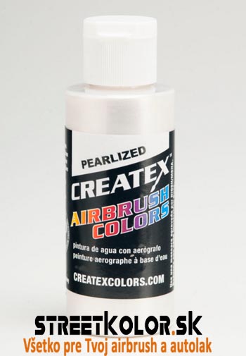 CreateX 5316 Platinová perleťová airbrush farba 120 ml