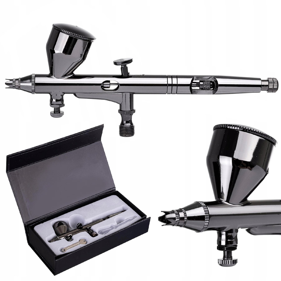 MEGA AKCIA: Airbrush pištoľ OCTAGON PSI 0,3mm, 1 x kalíšok, pipeta, mazivo, tesnenia