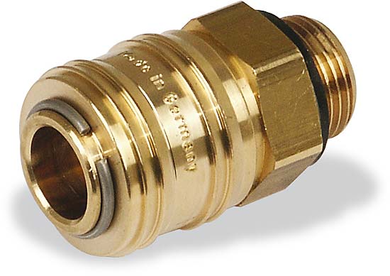 Rýchlospojka, Samica, vonkajší závit 3/8", DIN 7,2