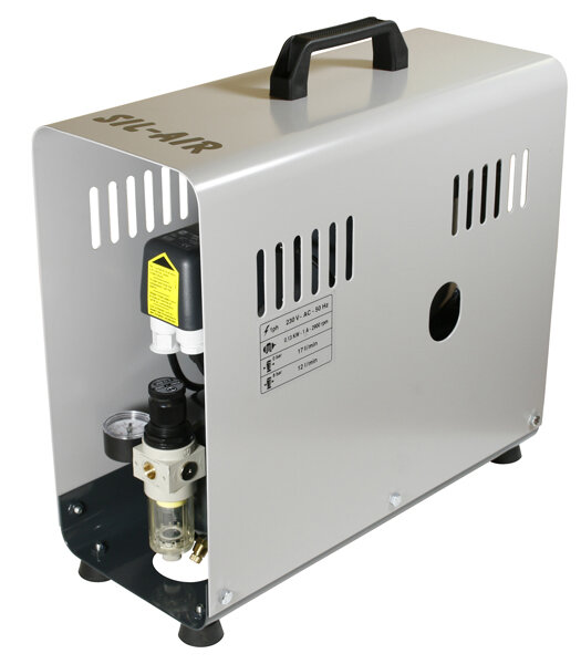 Olejový piestový kompresor Werther Sil-Air 50 D, iba 40dB, 50l/min.