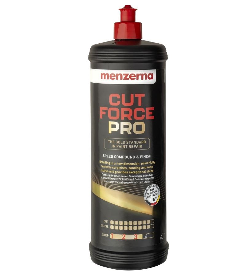 Menzerna CUT FORCE PRO, hrubá + stredná + finálna pasta, 250ml