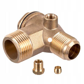 Spätný ventil kompresora 3/8" x 3/8" pre kompresory so vzdušníkom