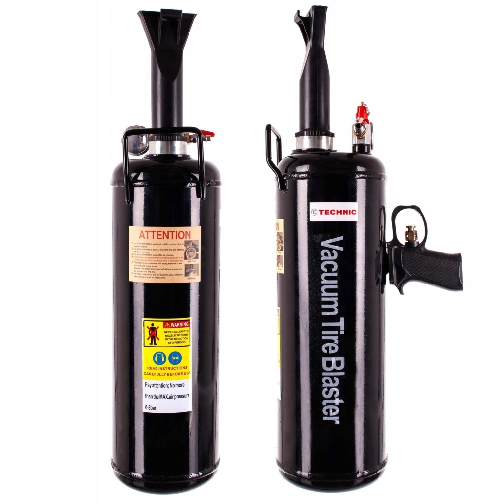 TC Technic Inflator 6L na nárazové hustenie pneumatík, tlakové delo typu Bazooka