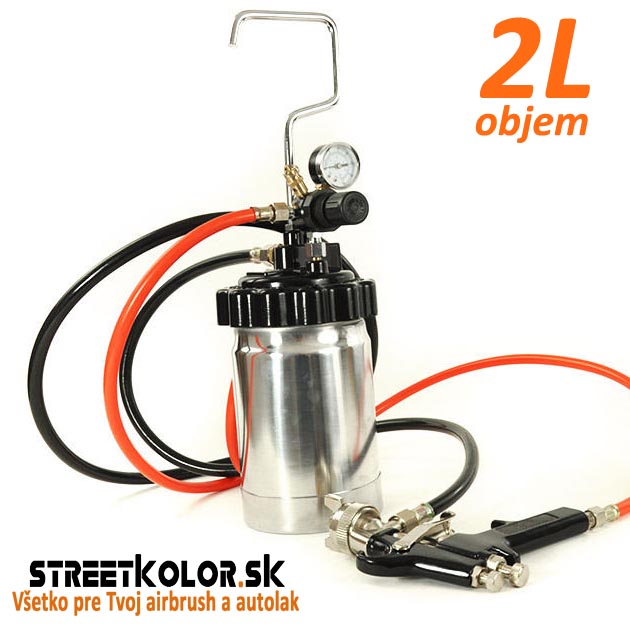 Striekacia pištoľ so spodnou 2l nádobou  Auarita PT-2 1,8mm 