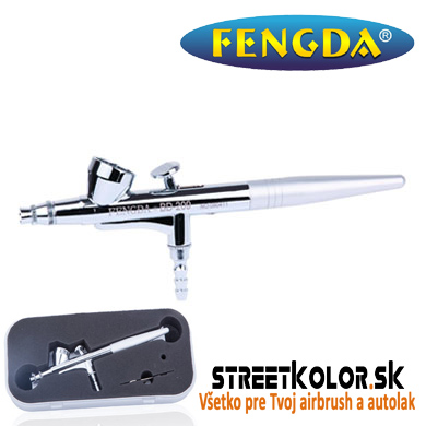Airbrush pištoľ FENGDA® BD-209 0.3mm, jednočinná airbrush pištoľ