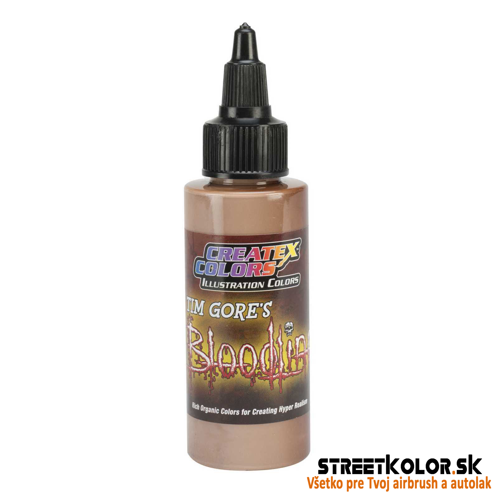 Ilustračná Espresso airbrush farba CreateX 60 ml