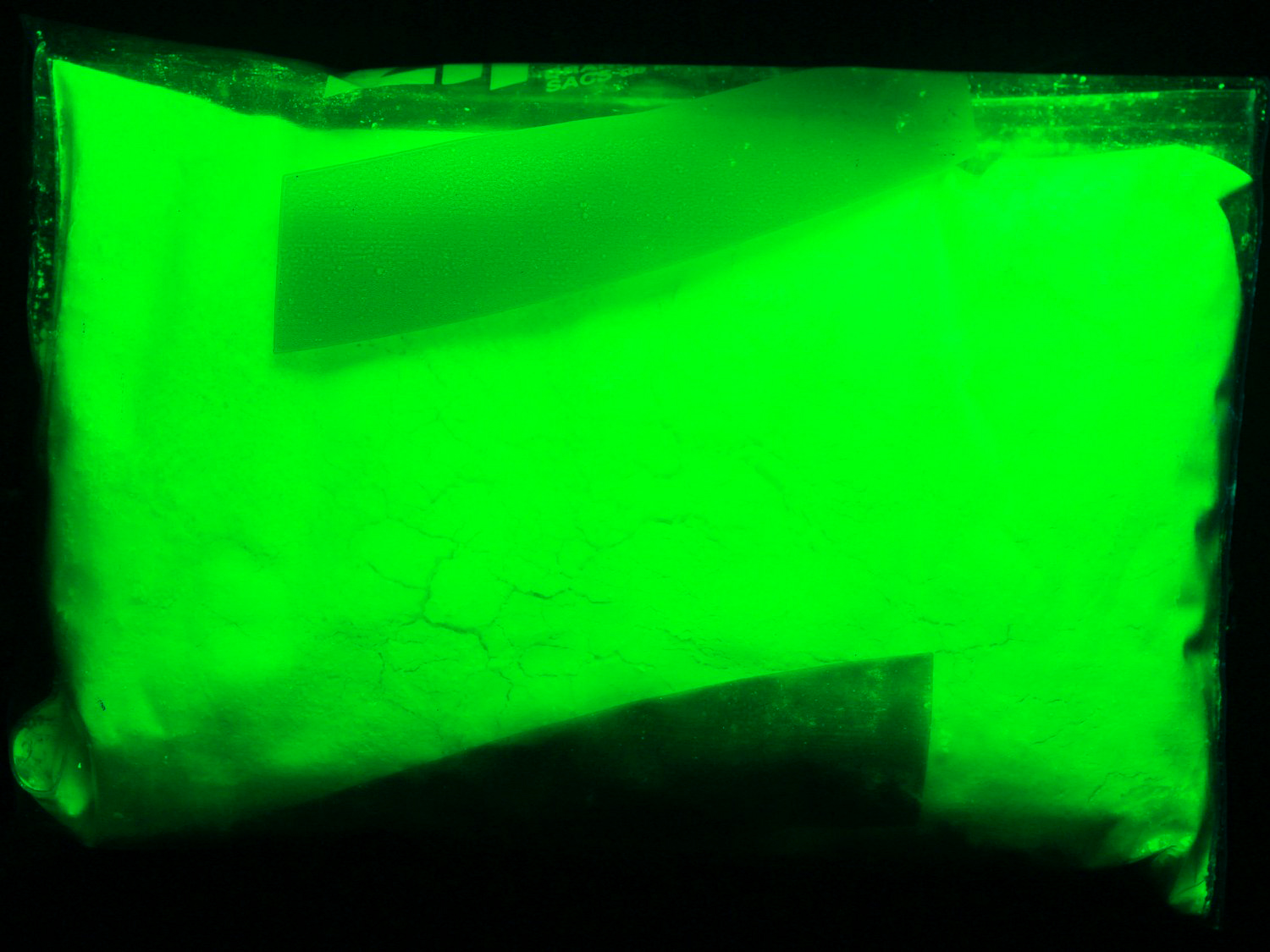 Fluorescenčná Zelená farba základná, 1000ml, Riedenie: 1:1