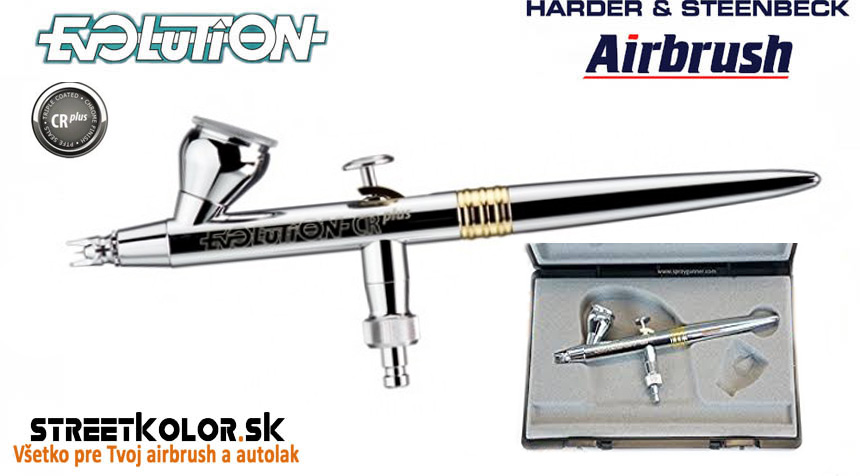 Airbrush striekacia pištoľ HARDER & STEENBECK Evolution CRplus 0,2mm