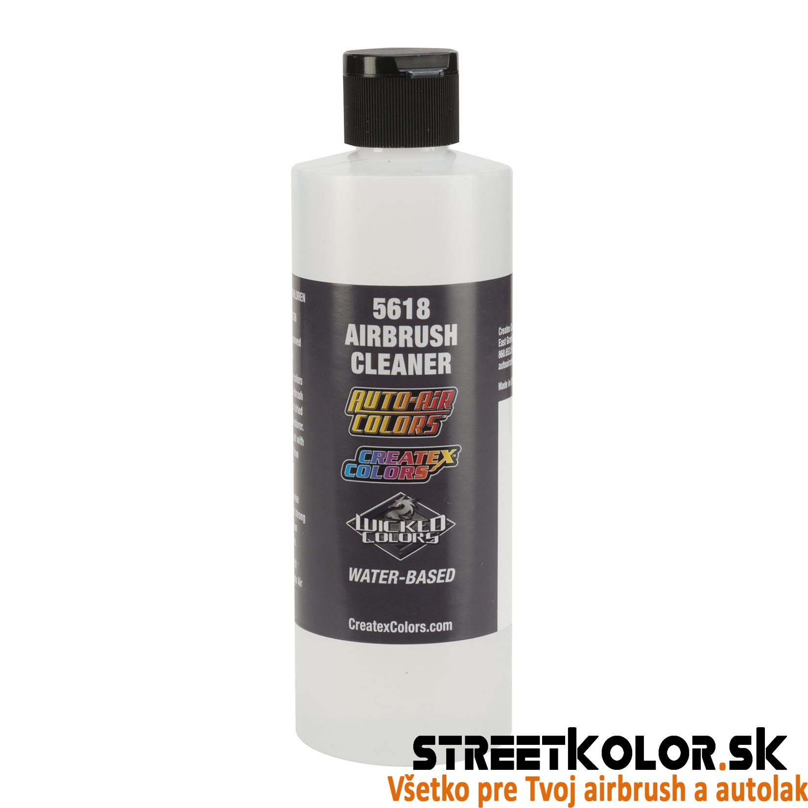 CreateX/Wicked/Auto Air 5618 Čistič 120 ml pre airbrush pištole a náradie