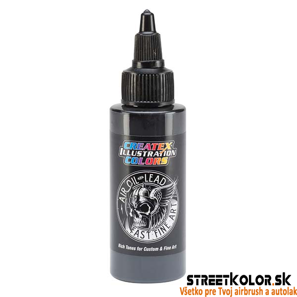 Ilustračná Neutrálna šedá I airbrush farba CreateX 30 ml