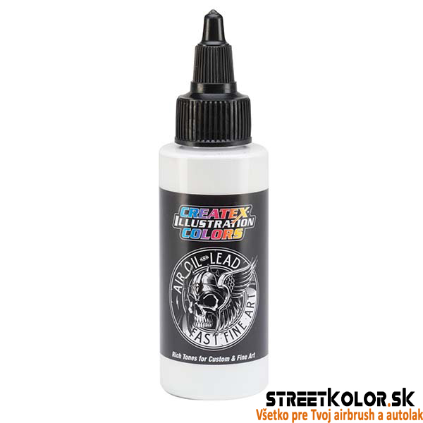 Ilustračná Neutrálna šedá VIII airbrush farba CreateX 30 ml