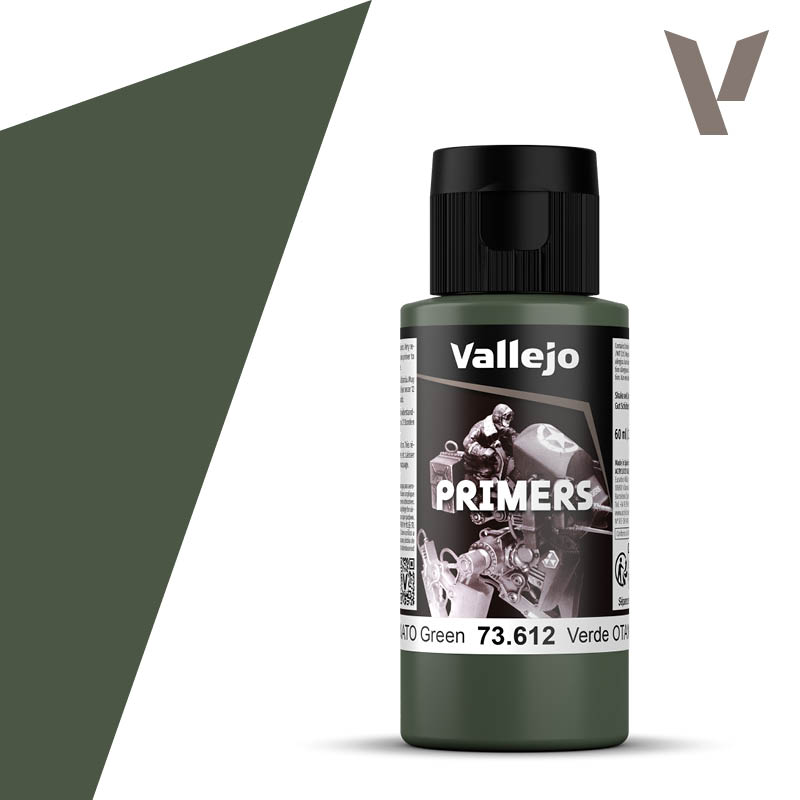 Vallejo 73.612 Surface Primer NATO Green (FS34094) - Zelený základ NATO 60ml