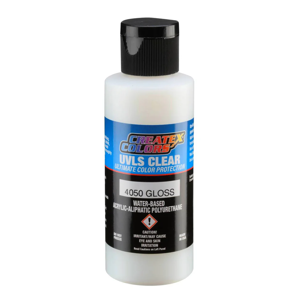CreateX UVLS 4050 Lesklý odolný polyuretánový lak pre interiér a exteriér, 60ml