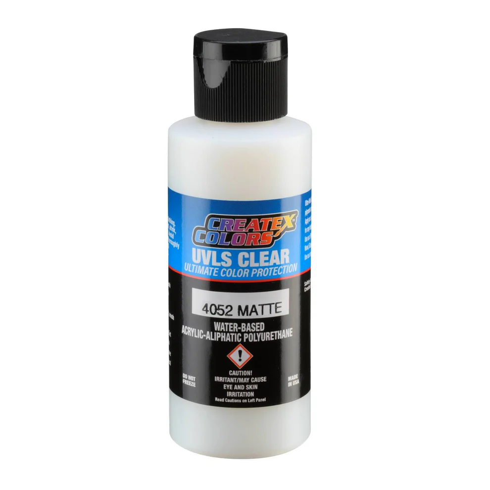 CreateX UVLS 4052 Matný odolný polyuretánový lak pre interiér, exteriér, 60ml