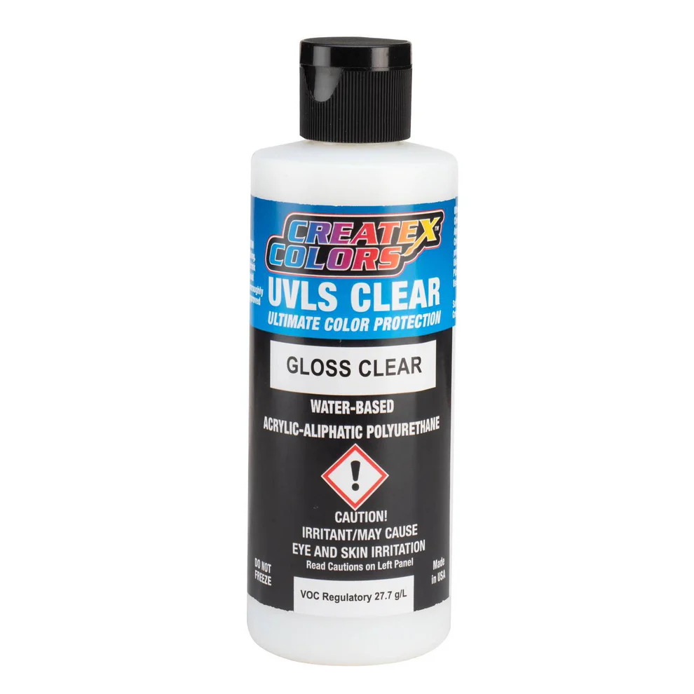 CreateX UVLS 4050 Lesklý odolný polyuretánový lak pre interiér a exteriér, 120ml