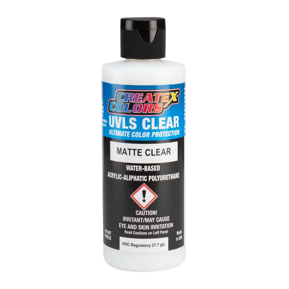CreateX UVLS 4052 Matný odolný polyuretánový lak pre interiér, exteriér, 120ml